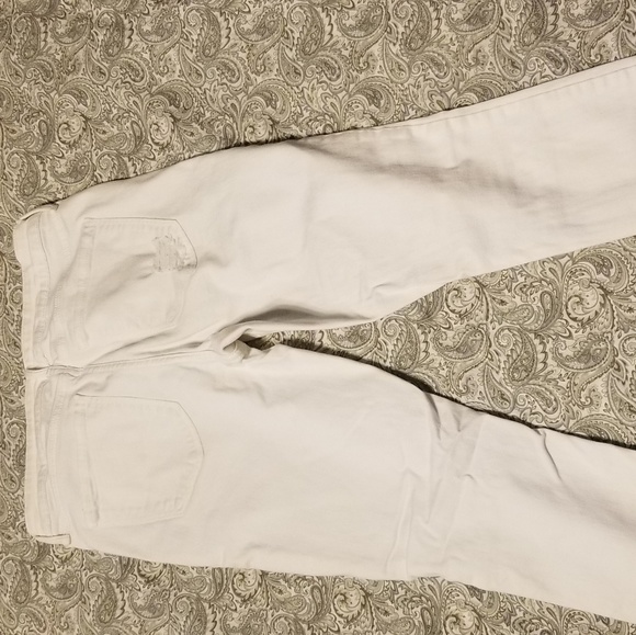 White Super Skinny white Jean's size 8 - Picture 2 of 5